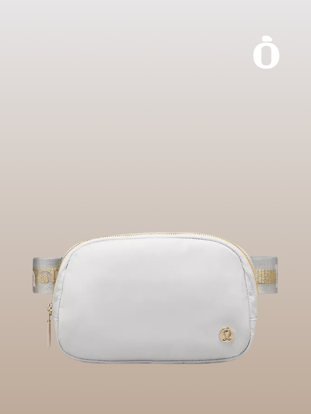 Lululemon | Everywhere Belt Bag 1L | Vapor/Gold/White