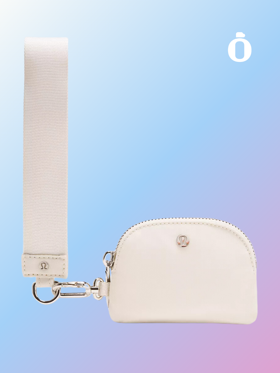 Lululemon | Dual Pouch Wristlet Iridescent | Iridescent/Bone