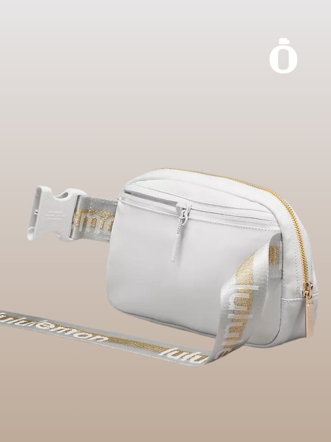 Lululemon | Everywhere Belt Bag 1L | Vapor/Gold/White