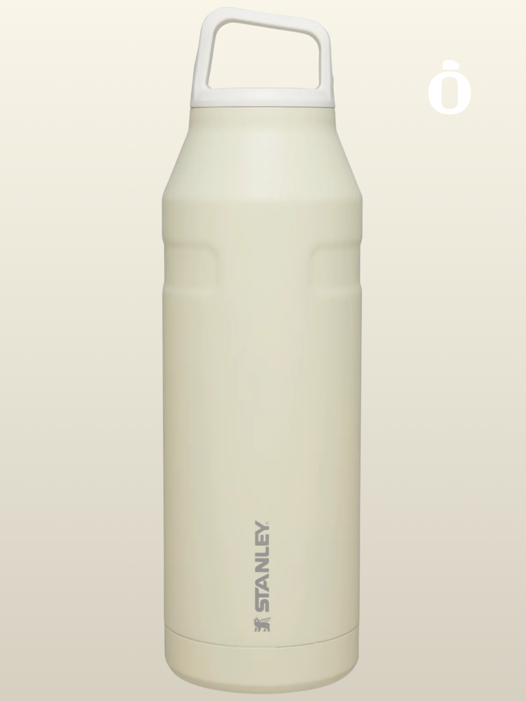 Stanley The Iceflow With Cap and Carry+ Lid | 50 Oz | Cream Glimmer