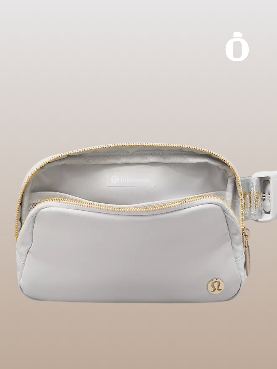 Lululemon | Everywhere Belt Bag 1L | Vapor/Gold/White