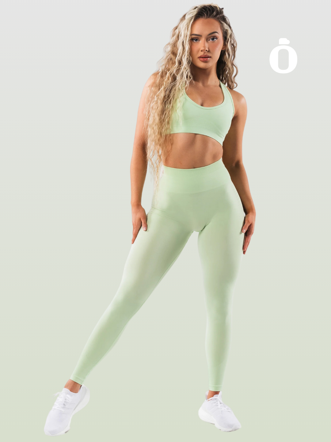 Alphalete | Amplify Contour Legging | Citrus Frost