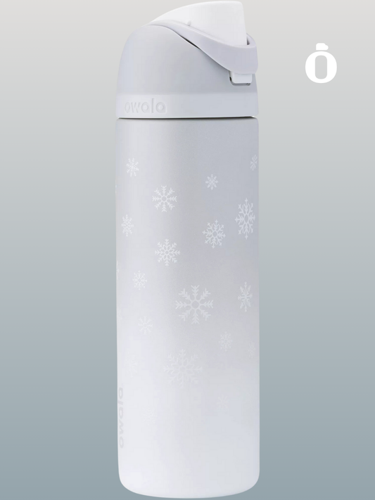 Owala Merry and Bright FreeSip Tumbler | 24 OZ | Snowed In