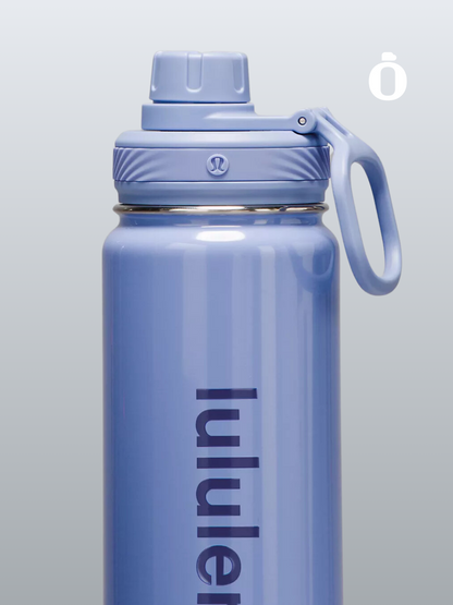 Lululemon | Back to life Sports Bottle | Shine | 24 Oz | Blue Linen