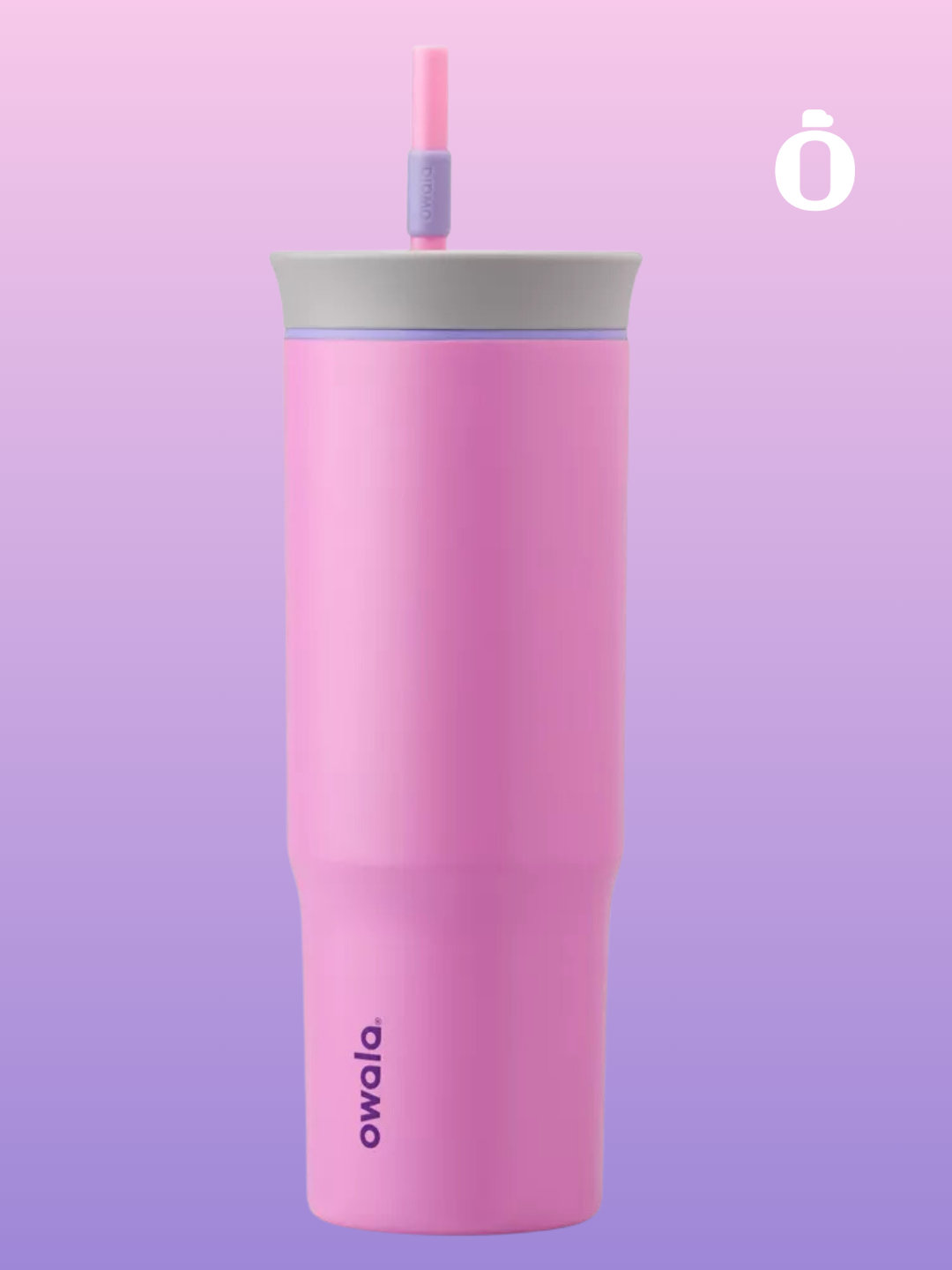 Owala Straw Tumbler | 24 Oz | Electric Orchid