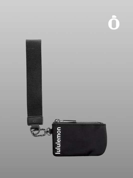 Lululemon | Dual Pouch Wristlet | Black