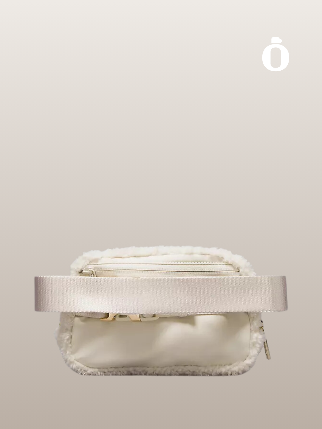 Lululemon | Everywhere Belt Bag 1L Fleece | White Opal/Gold