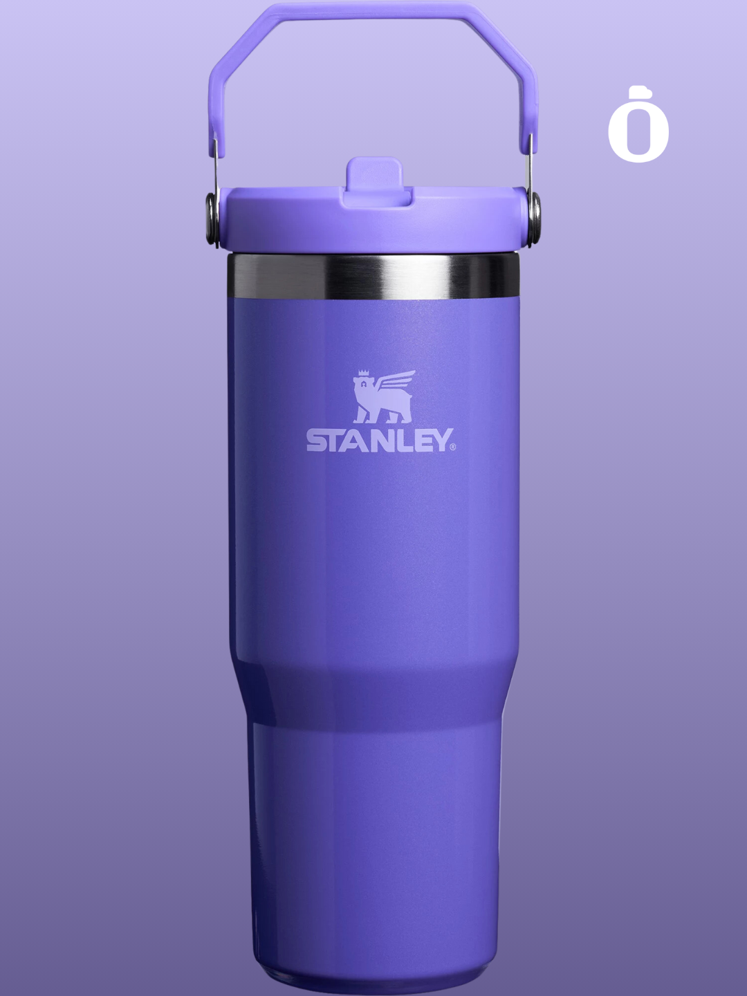 Stanley Winter Wonderland Collection Flip Straw Tumbler | 30 Oz | Dahlia Shimmer