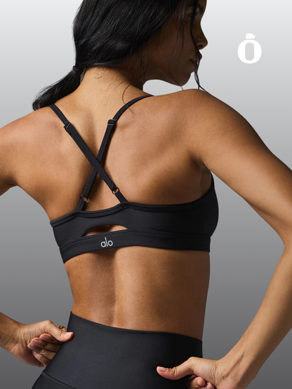 Alo | Airlift Intrigue Bra | Black