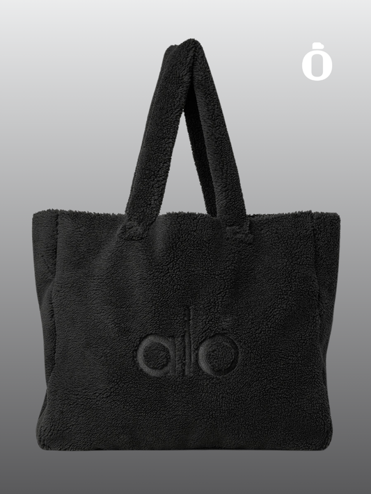 Alo | Foxy Sherpa Tote | Black