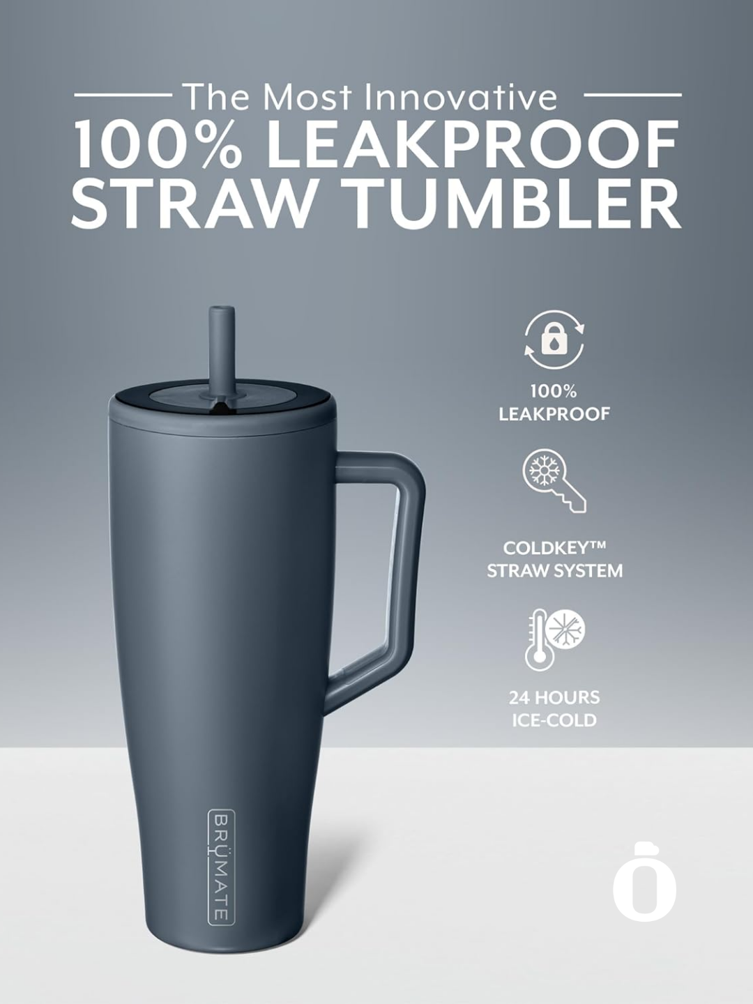 BrüMate Era Straw Tumbler | 40 OZ | Nightfall Blue