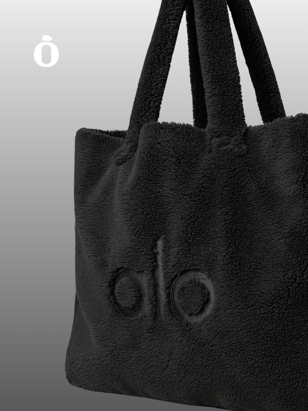 Alo | Foxy Sherpa Tote | Black