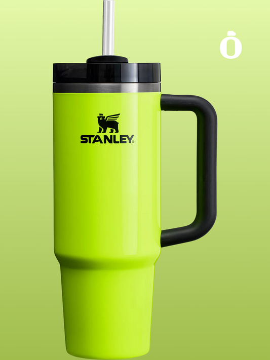 Stanley The Spring Fling Quencher H2.0 Flowstate Tumbler | 30 Oz | Neon Yellow