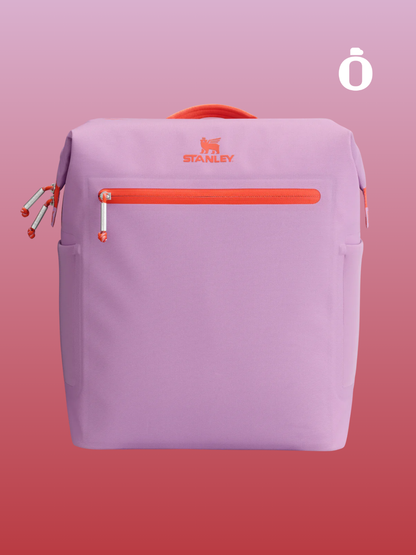 Stanley The All Day Madeleine Midi Cooler Backpack | 20 Can | 14.8 Qt | 14.0 L | Lilac