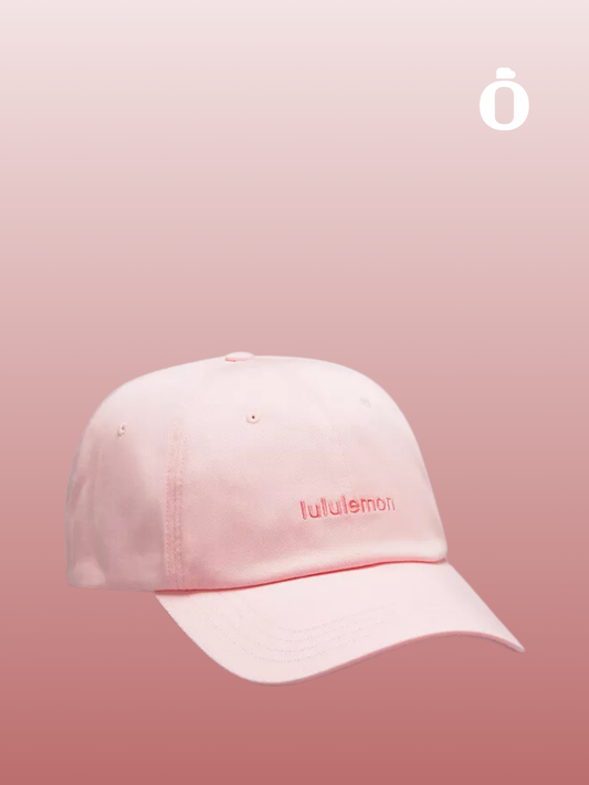 Lululemon | Classic Ball Cap Wordmark | Strawberry Milkshake/Sakura Pink