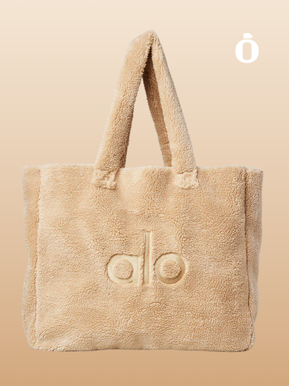 Alo | Foxy Sherpa Tote | Camel