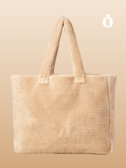 Alo | Foxy Sherpa Tote | Camel