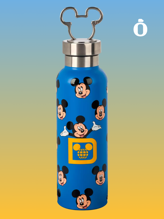 W. D. W. M. Mouse Stainless Steel Water Bottle - 19 oz Blue