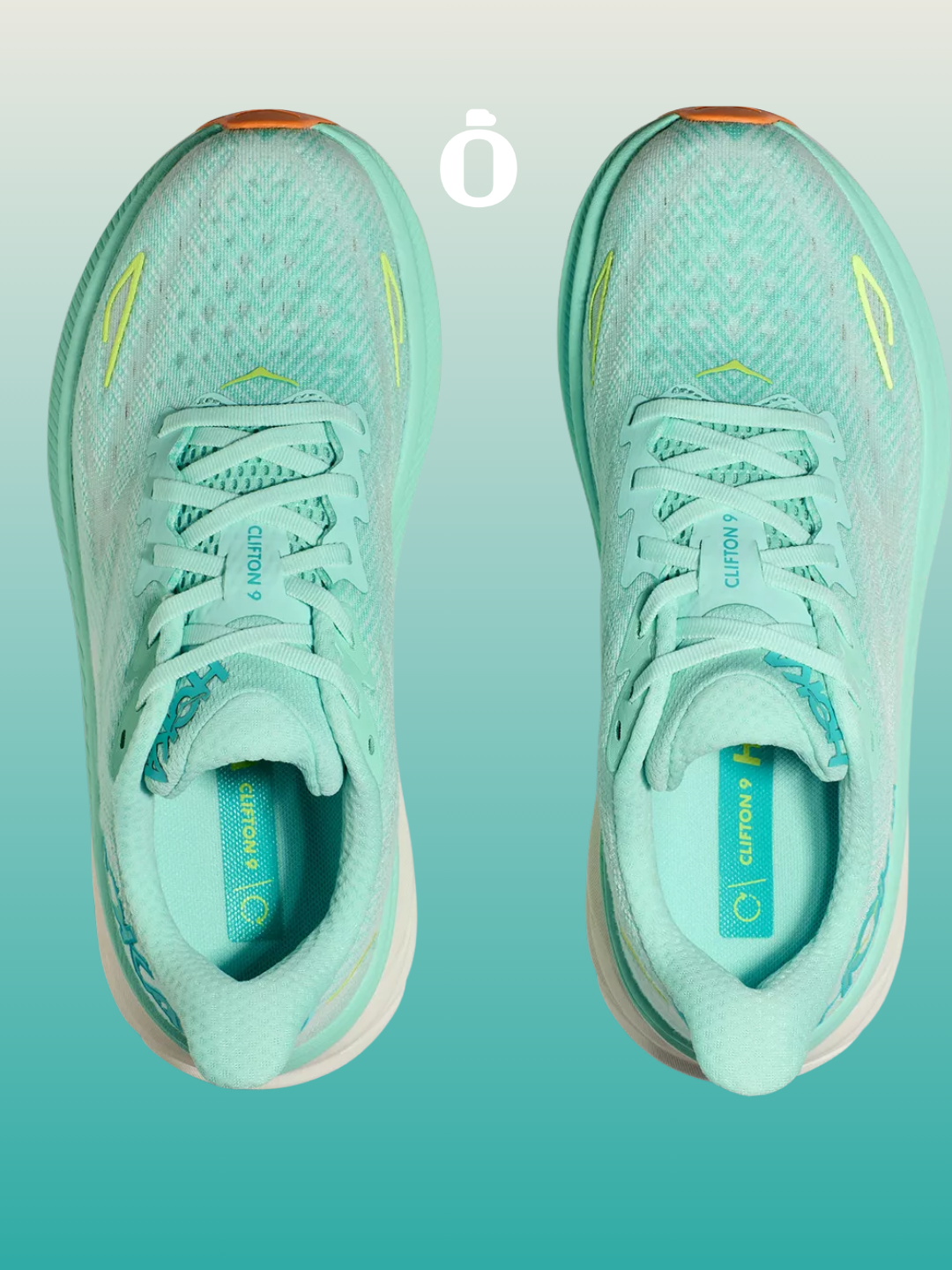 Hoka | Women's Clifton 9 Running Shoes | Seafoam