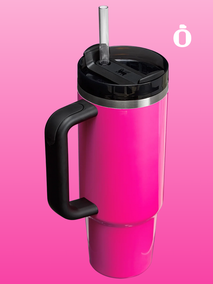 Stanley The Spring Fling Quencher H2.0 Flowstate Tumbler | 30 Oz | Electric Pink