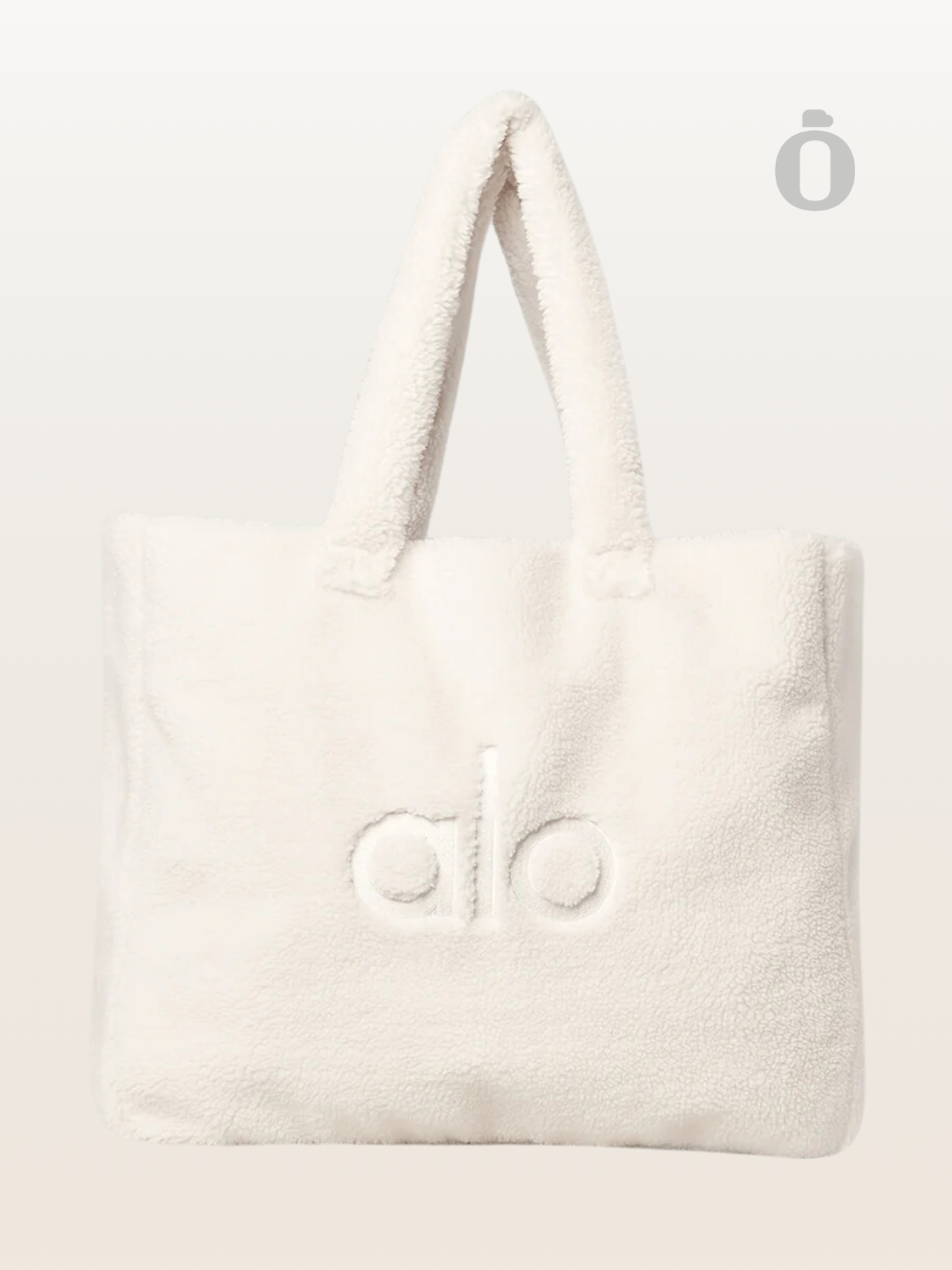 Alo | Foxy Sherpa Tote | Ivory