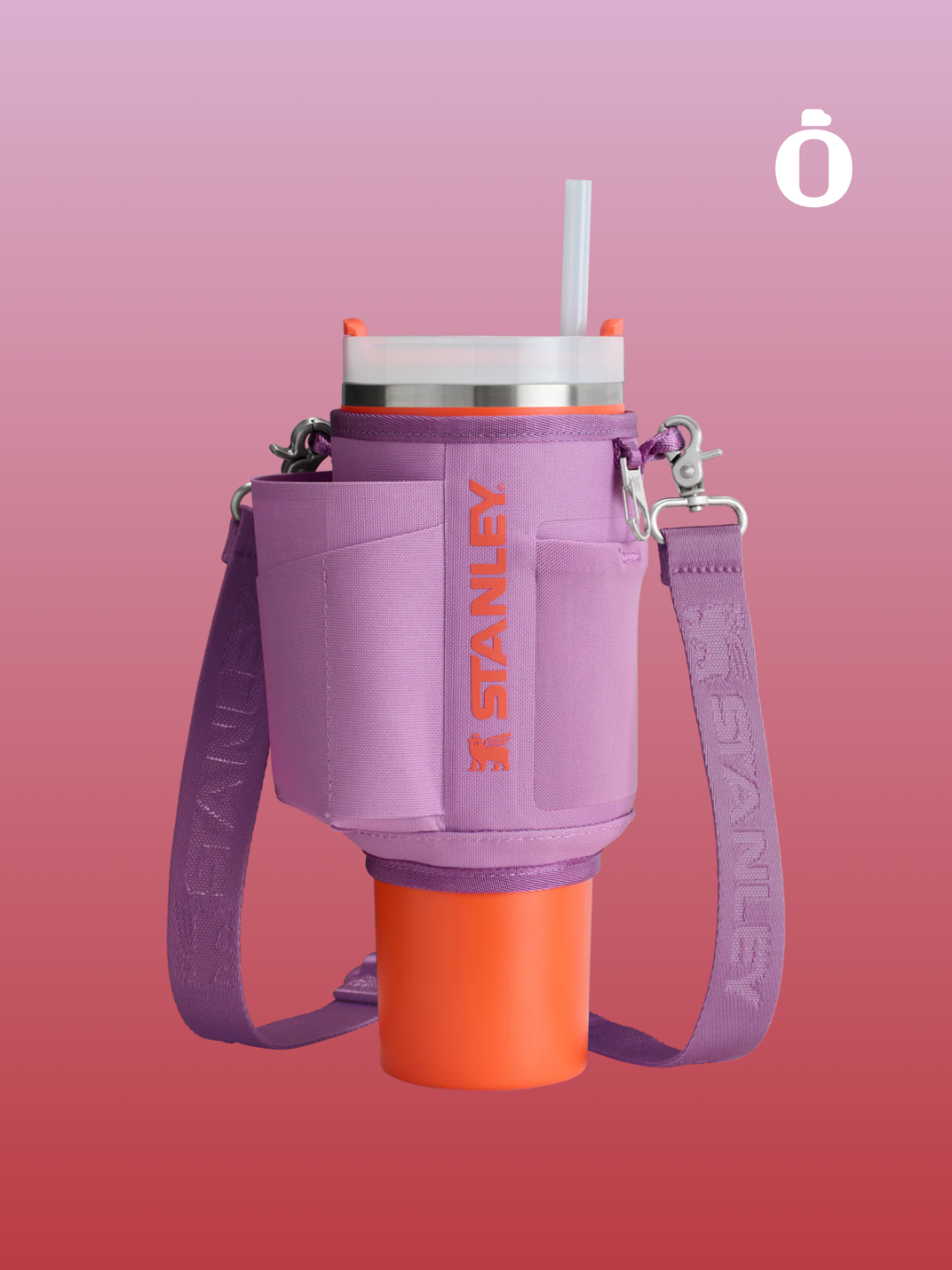 Stanley The All Day 40 Oz Quencher Carry-All | Lilac