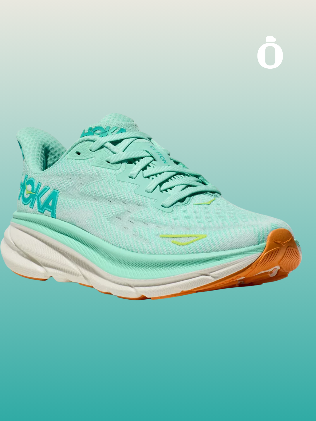 Hoka | Women's Clifton 9 Running Shoes | Seafoam