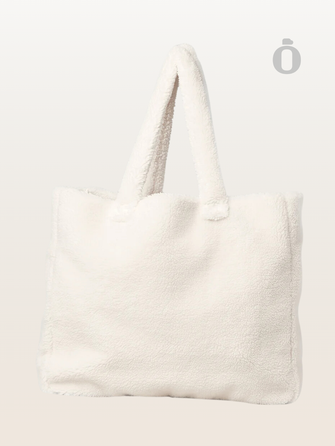 Alo | Foxy Sherpa Tote | Ivory