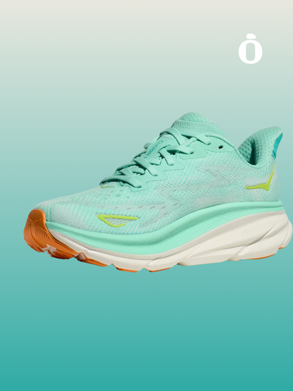 Hoka | Women's Clifton 9 Running Shoes | Seafoam