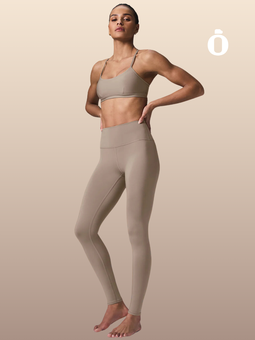 Alo | Airlift Intrigue Bra | Gravel