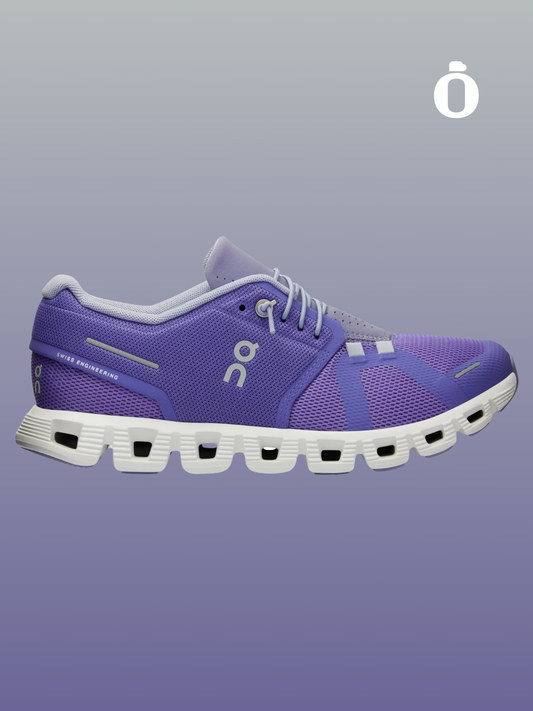 On | Women's Cloud 5 | Active Purple - White