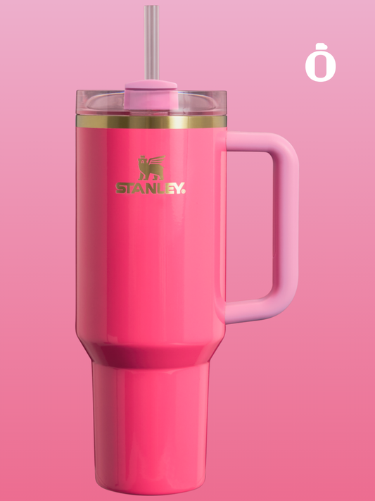 *Limited Edition* Stanley The Quencher H2.0 Flowstate Tumbler | 40 Oz | Pink Parade