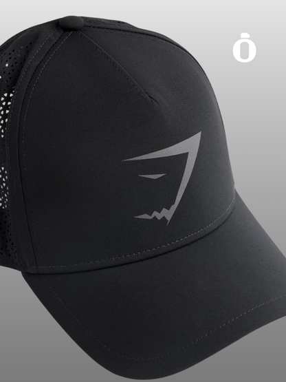 Gymshark | Mesh Trucker | Black