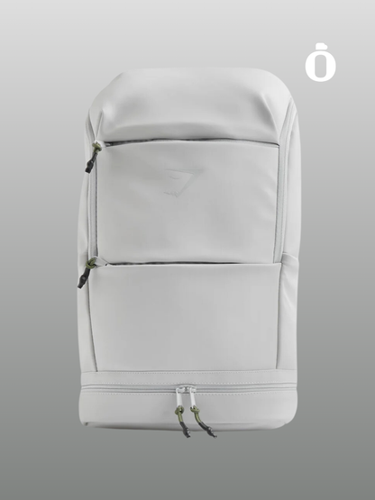 Gymshark | Sleek Backpack | Light Grey