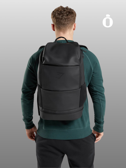 Gymshark | Sleek Backpack | Black