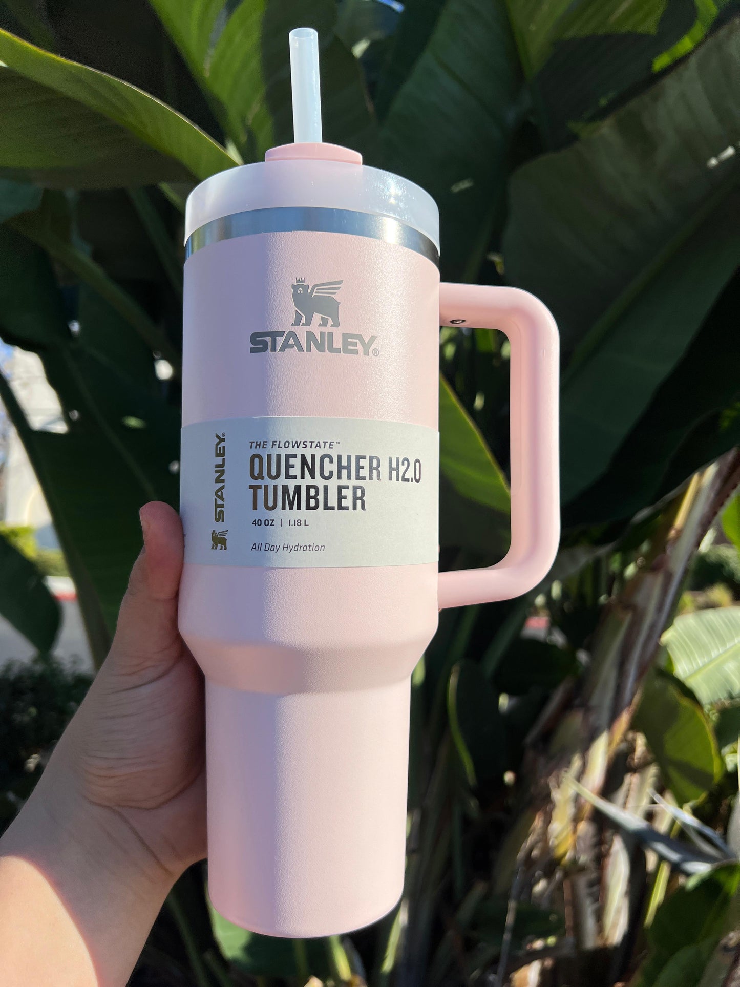 Stanley The Clean Slate Quencher H2.0 Flowstate Tumbler | 40 Oz | Bloom