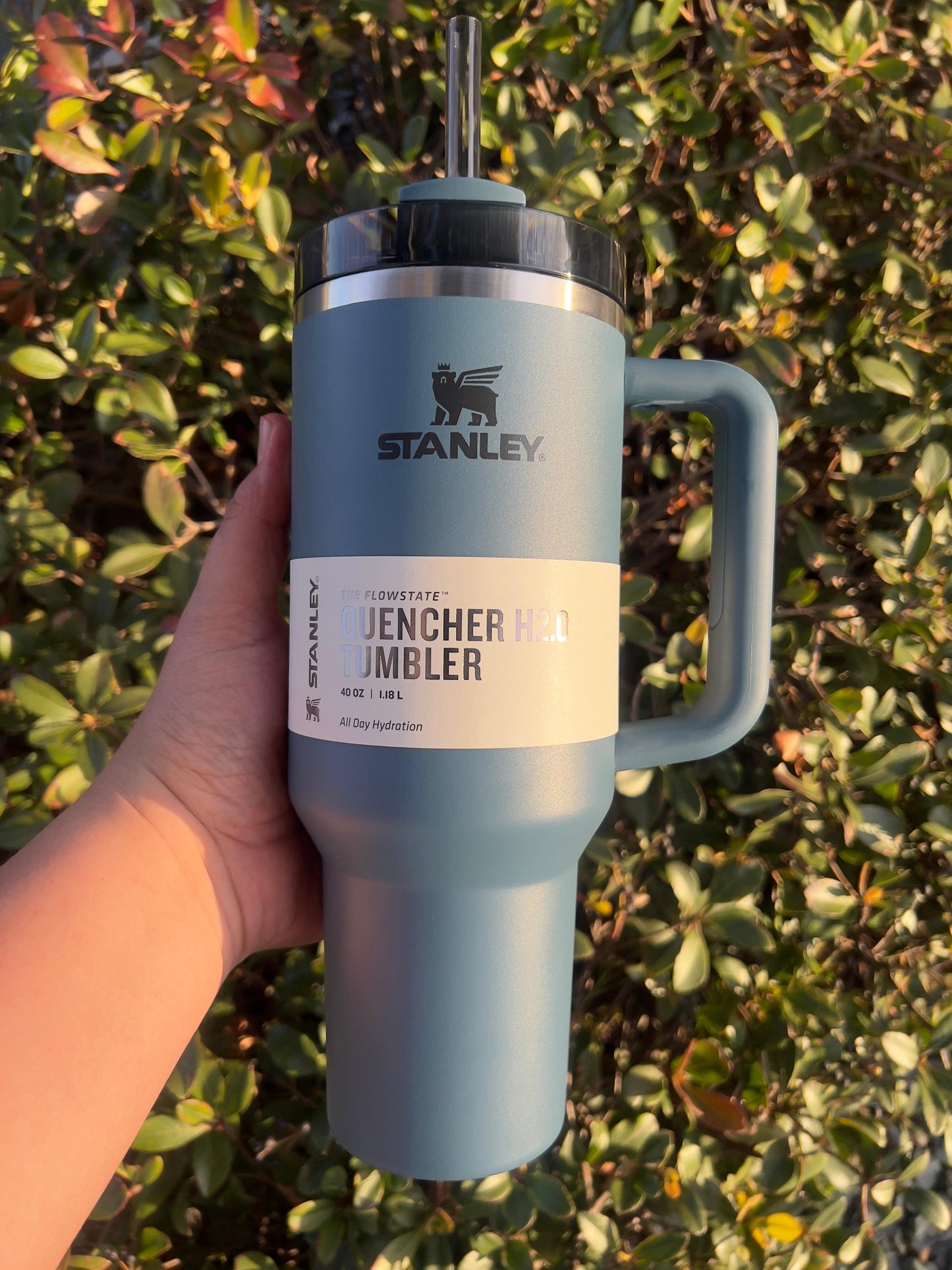 Stanley The Quencher H2.0 Flowstate Tumbler | 40 Oz | Blue Spruce