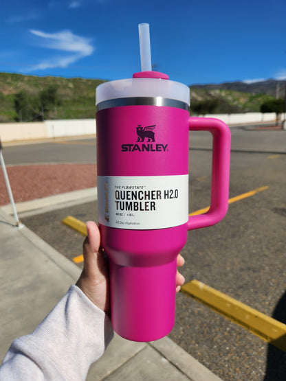 Stanley The Quencher H2.0 Flowstate Tumbler | 40 Oz | Fuchsia